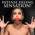 Master Series Extreme Silicone Gag with Locking Strap