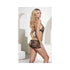 Allure Kitten Sheer Pleasure Halter Dress O/S