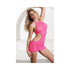 Allure Kitten Sheer Pleasure Halter Dress O/S