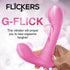 Flickers G-Flick Flicking G-Spot Vibrator with Remote