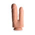 Big Shot Double Shot 8 in. Vibrating & Rotating Double Dong with Remote