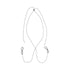 Sportsheets Sex & Mischief Ex's & Oh's Body Jewelry with Nipple Ties