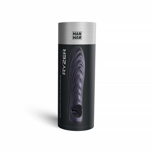 MAN WAN Ryzer Penis Extender and Soft Masturbating Sleeve Black Plum