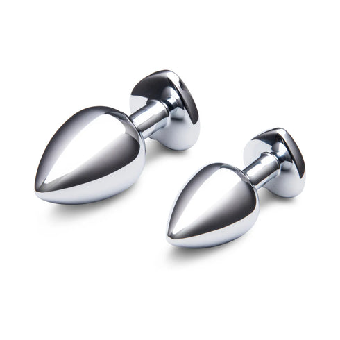b-Vibe Jewel Metal Training Plug Set
