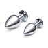b-Vibe Jewel Metal Training Plug Set
