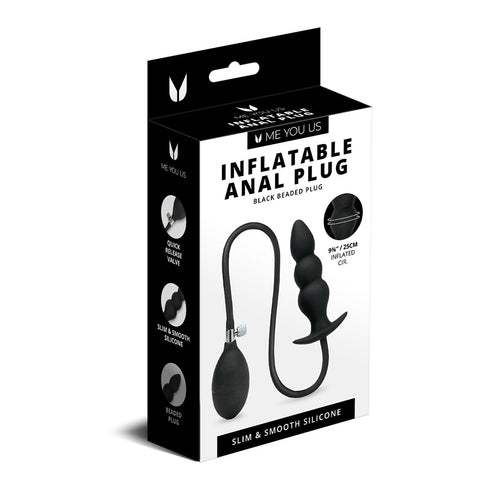 Me You Us Inflatable Beaded Anal Plug