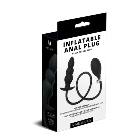 Me You Us Inflatable Beaded Anal Plug