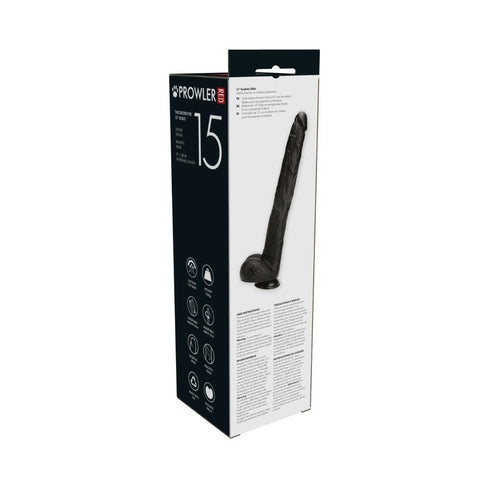 Prowler RED The Destroyer 15 in. Dildo Black