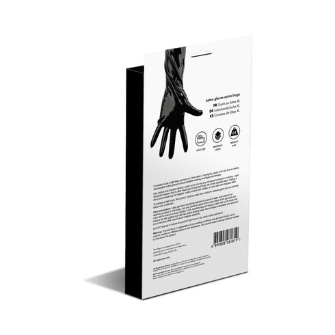 Prowler RED Latex Gloves Black XL (view 4)