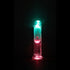 RealRock Wireless Rechargeable Remote Control LED Vibrating 6 in. Dildo Clear