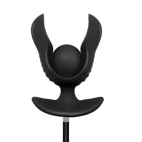 Atomic Vibrating Inflatable Plug Black