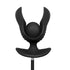 Atomic Vibrating Inflatable Plug Black