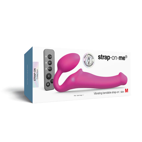Strap-On-Me Vibrating Bendable Strapless Strap-On