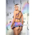 Fantasy Lingerie Play Ready, Let's Glow! 5-Piece Costume Set L/XL (view 4)