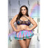 Fantasy Lingerie Play Ready, Let's Glow! 5-Piece Costume Set