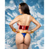 Fantasy Lingerie Play Rope Me In 6-Piece Costume Set L/XL (view 3)