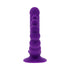 Evolved The Rider Rechargeable Double Vibrator Silicone Purple