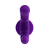 Evolved The Rider Rechargeable Double Vibrator Silicone Purple