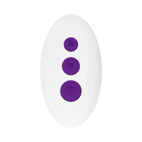 Evolved The Rider Rechargeable Double Vibrator Silicone Purple