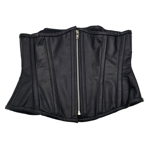 Rouge Leather Corset Black 3XL/4XL (view 3)