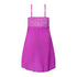 Magic Silk Butterfly Fantasies Gown & Thong Set Neon Purple