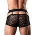 Male Power Lucifer Cutout Short Black