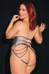 Coquette Pleasure Waist Cincher Grey Queen Size (view 7)