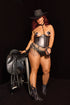 Coquette Pleasure Waist Cincher Grey Queen Size (view 8)