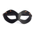 Coquette Pleasure Mask Black with Removable Ears & Adjustable Strap
