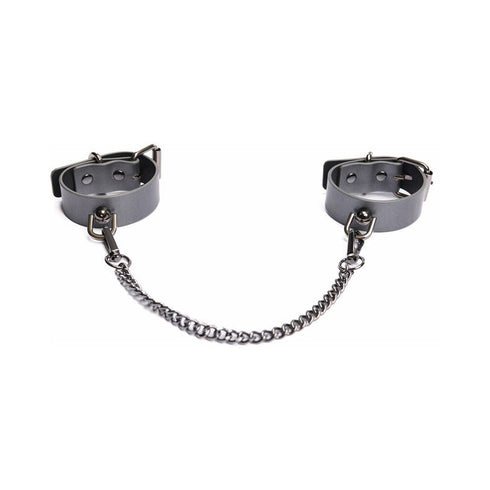 Adjustable Faux Leather with Removable Chain