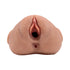 PDX Plus Double Pounder Vibrating Squeeze Stroker Brown