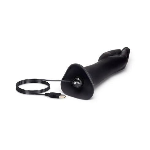 b-Vibe Vibrating Silicone Fisting Dildo