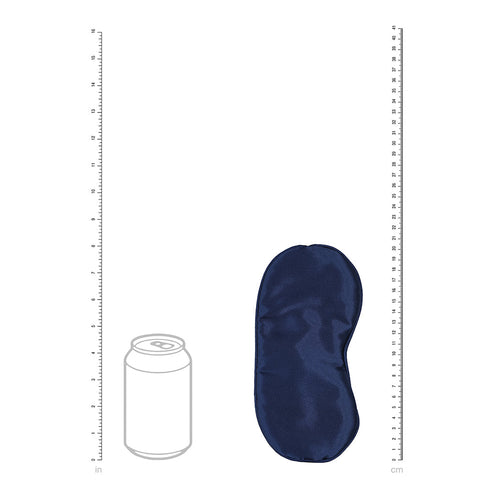 Ouch! Satin Mask Navy (view 4)