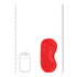 Ouch! Satin Mask Red (view 4)