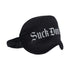 Ouch! Suck Don't Bite Printed Mask Satin Black (view 2)