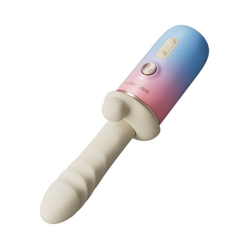 Lovense Spinel App-Controlled Portable Thrusting, Vibrating & Heating Dildo