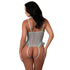Magic Silk Blue Sky Ruffled Crotchless Playsuit Blue