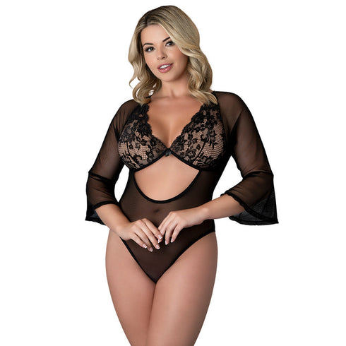 Magic Silk 3/4 Sleeve Playsuit