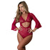 Magic Silk 3/4 Sleeve Playsuit