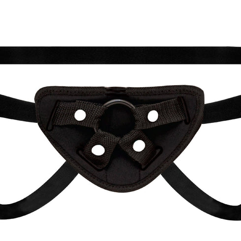 Lux Fetish 3pc Strap-on Pegging Trainer Set with Vibrating Dildo