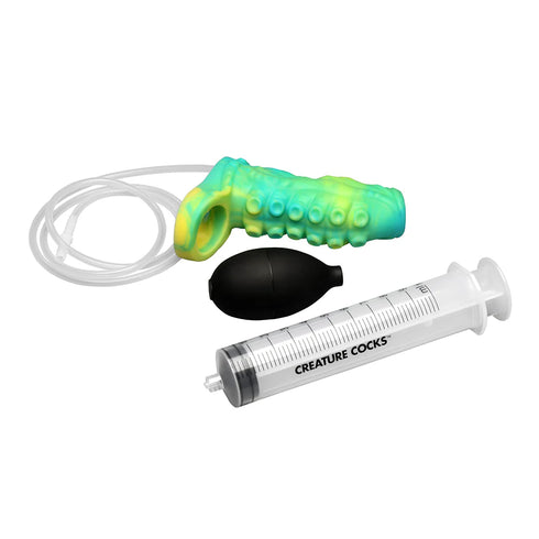 Creature Cocks Siphon Tentacle Squirting Silicone Penis Enhancer