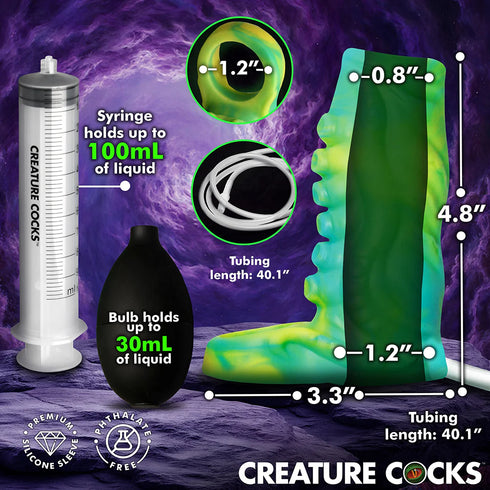Creature Cocks Siphon Tentacle Squirting Silicone Penis Enhancer