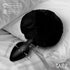 Tailz Fluffy Bunny Tail Silicone Plug Black (view 5)