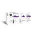 Strap-On-Me Multi Orgasm Dildo Medium Purple