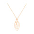 Biird Vulvii Vulva Necklace Rose Gold
