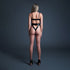 Allure Crave Me Vinyl & Mesh High-Cut Bodysuit M (view 3)