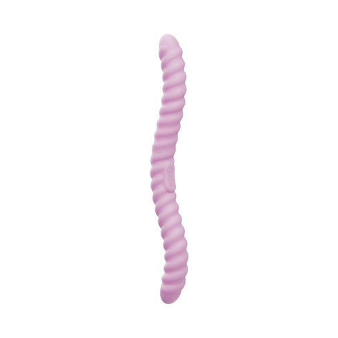 Tentra Cor Unicorn Horn Double-Ended Vibrating Dildo Pink (view 4)