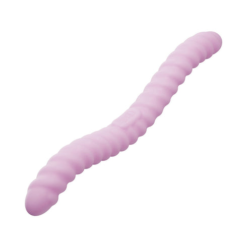 Tentra Cor Unicorn Horn Double-Ended Vibrating Dildo Pink (view 6)