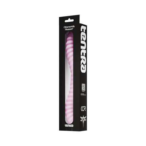Tentra Cor Unicorn Horn Double-Ended Vibrating Dildo Pink (view 10)