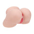 Xkin Bodyforms Vivica Lenore Dual Entry Vibrating Masturbator Beige